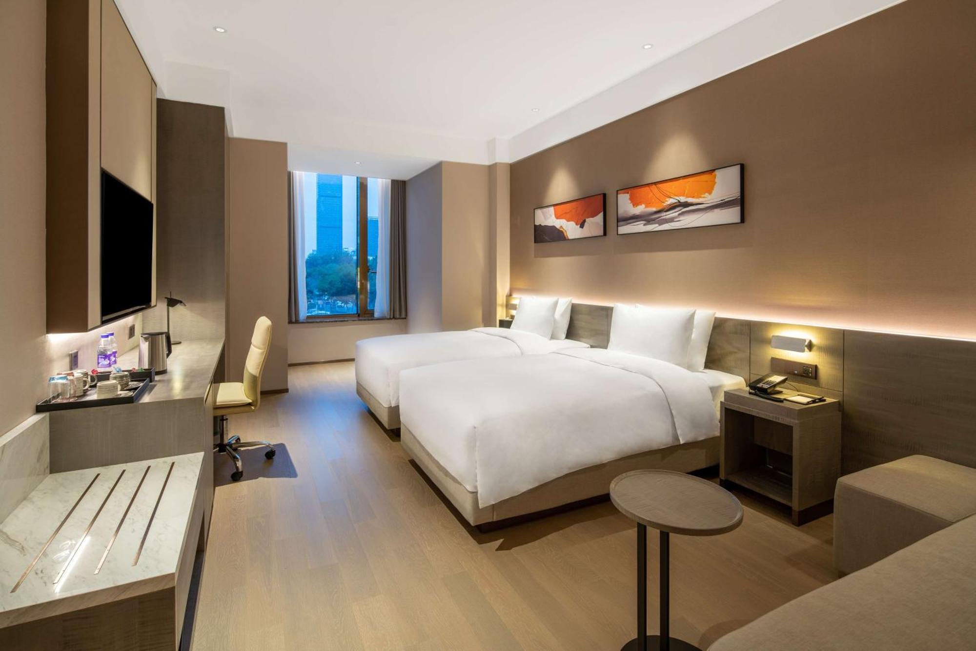 Hyatt Place Linyi People Square Eksteriør billede