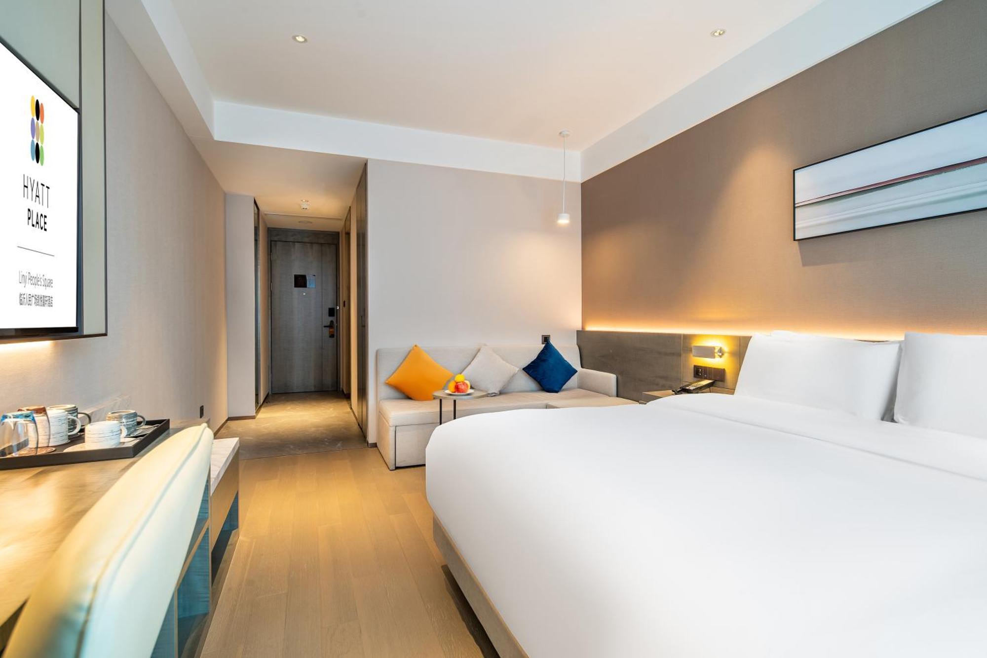 Hyatt Place Linyi People Square Eksteriør billede