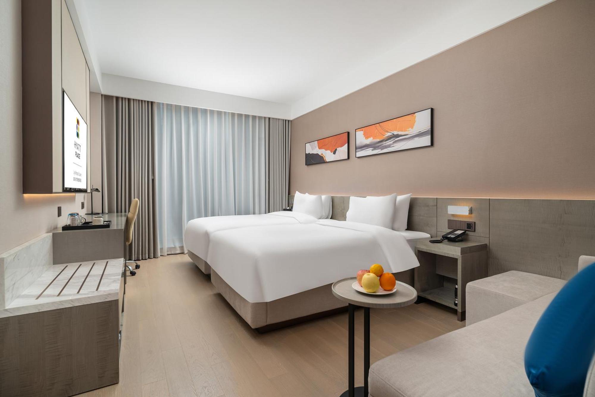 Hyatt Place Linyi People Square Eksteriør billede