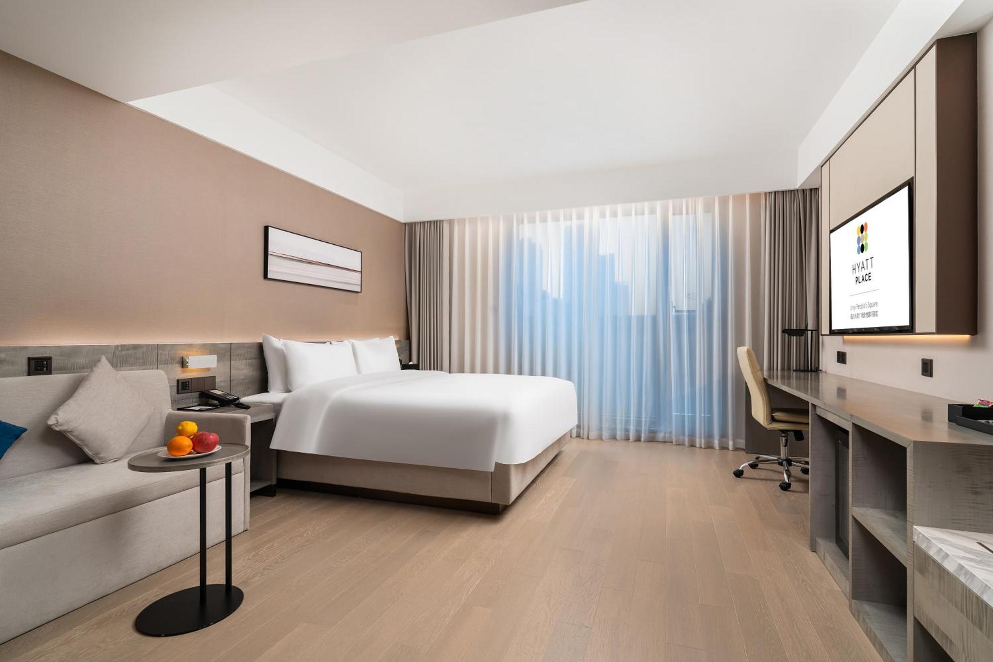 Hyatt Place Linyi People Square Eksteriør billede